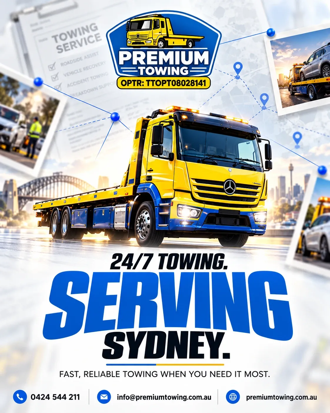 Serving Sydney / original approved service post.