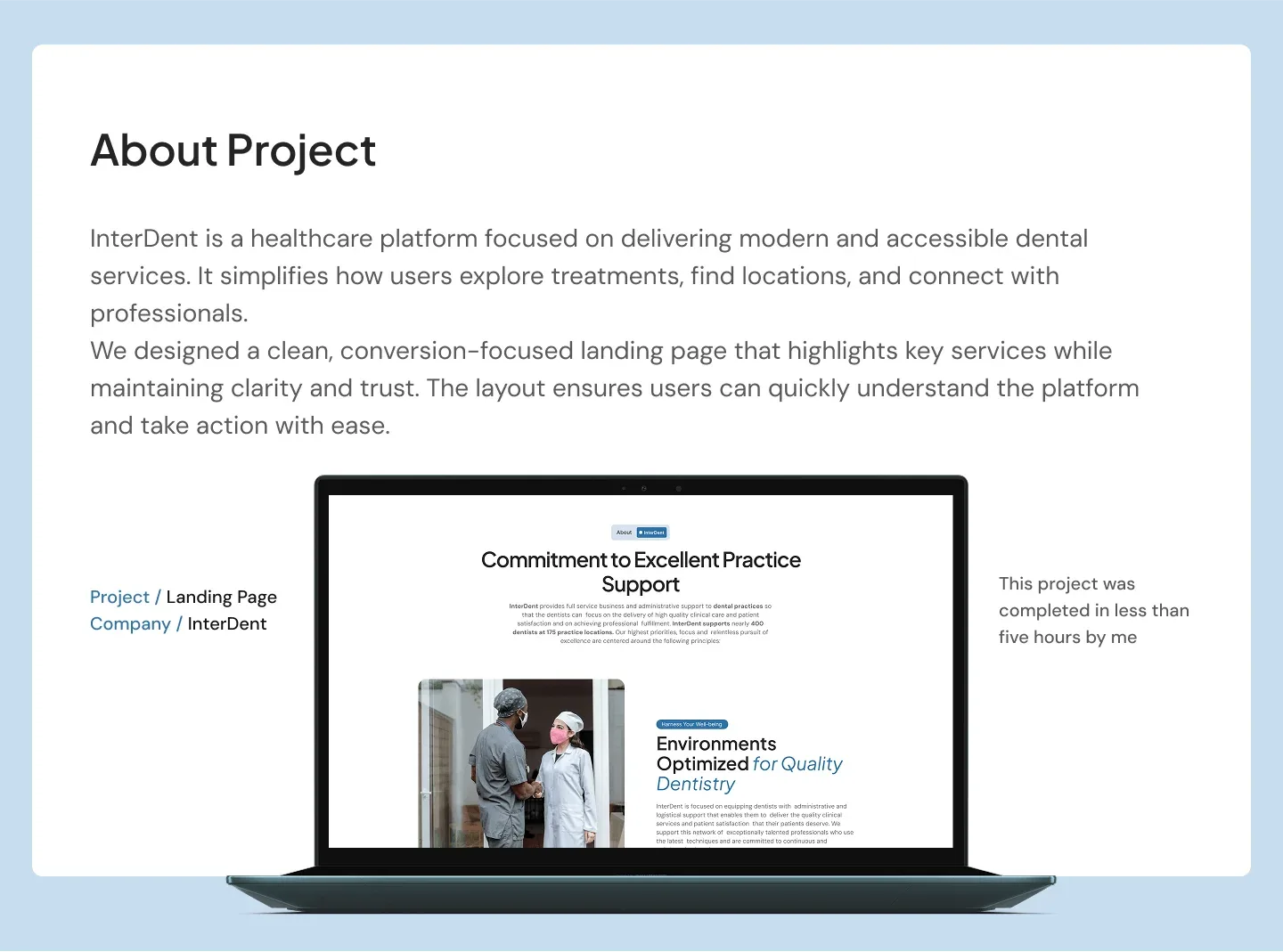InterDent case study, image 3 of 11