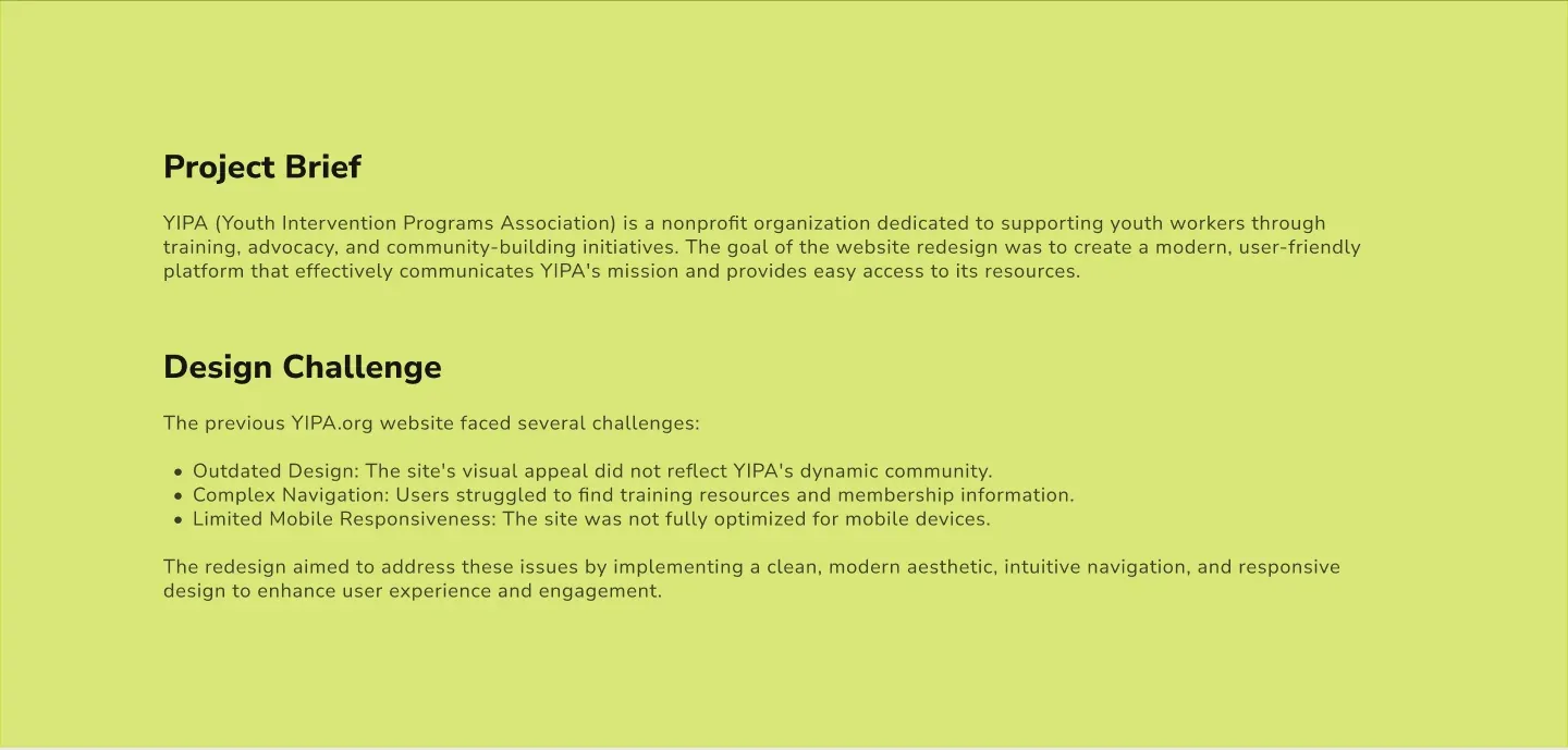 YIPA Platform case study, image 2 of 8