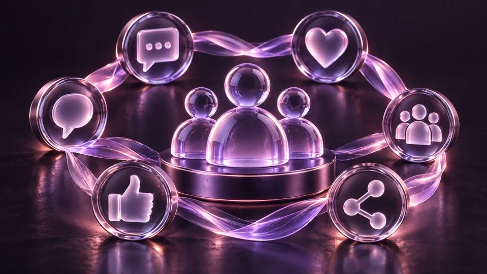 hibrinix social engagement operations / conceptual product artwork