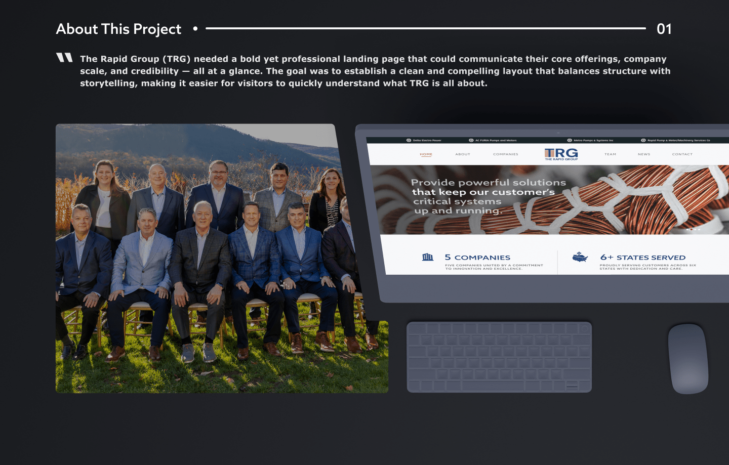 TRG Landing Page