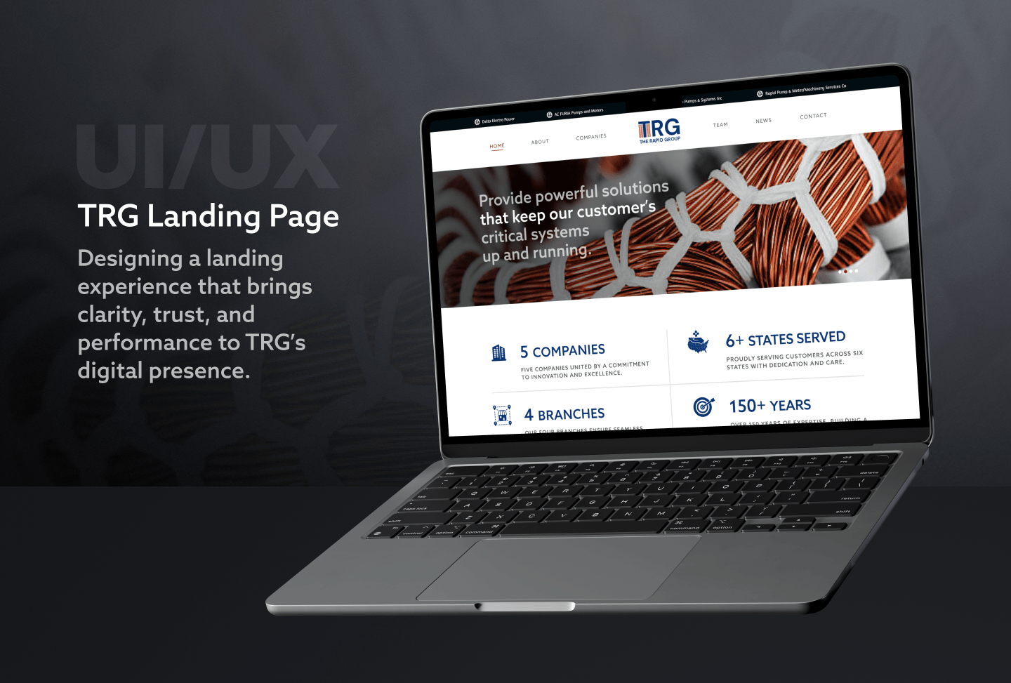 TRG Landing Page